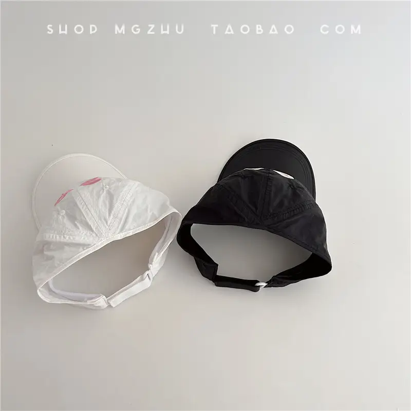Girls Purple Bow Visor Hat for Sun Protection — feature 12
