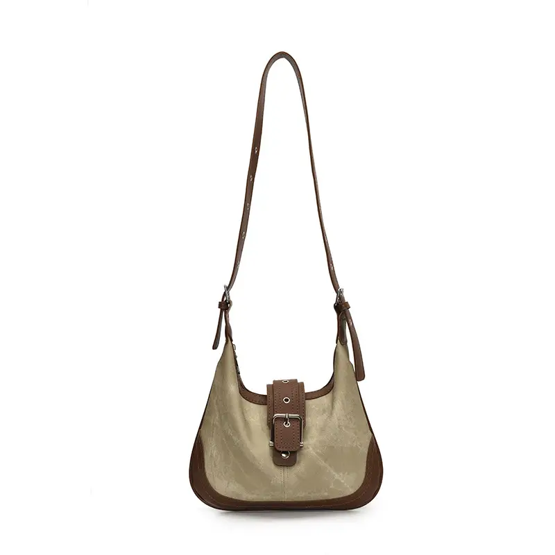 Women Retro Brown Leather Shoulder Bag 2025 - Image 7
