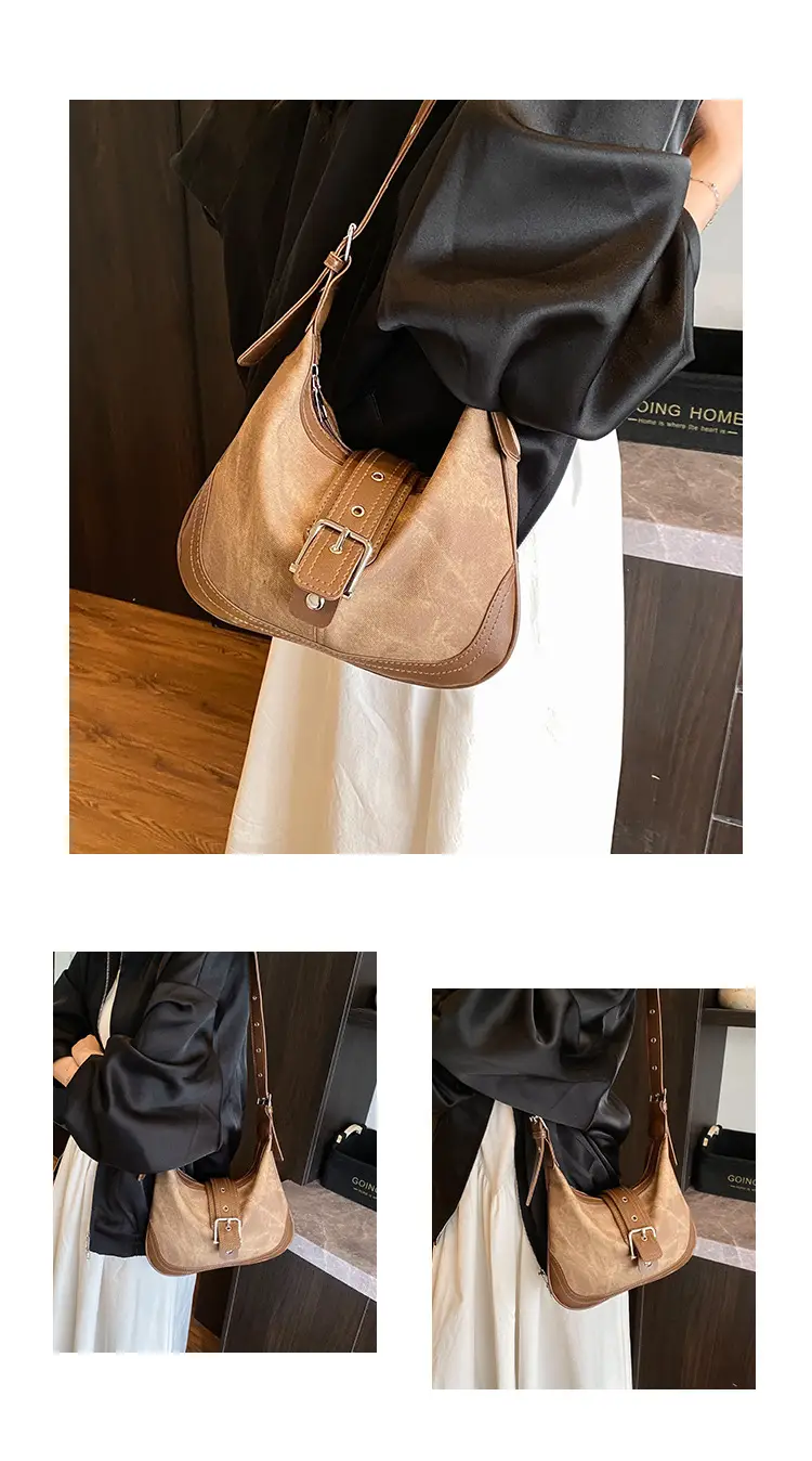 Women Retro Brown Leather Shoulder Bag 2025 — feature 22
