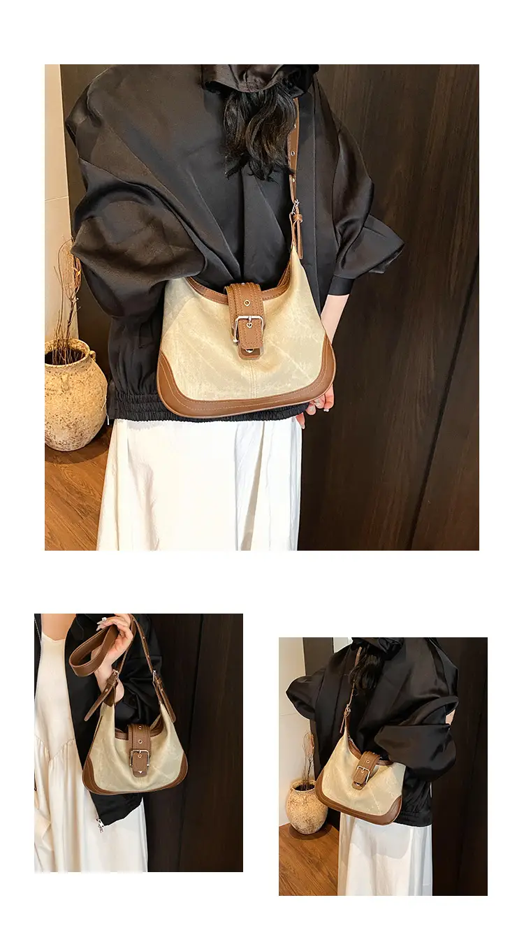 Women Retro Brown Leather Shoulder Bag 2025 — feature 23