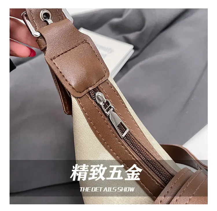 Women Retro Brown Leather Shoulder Bag 2025 — feature 4
