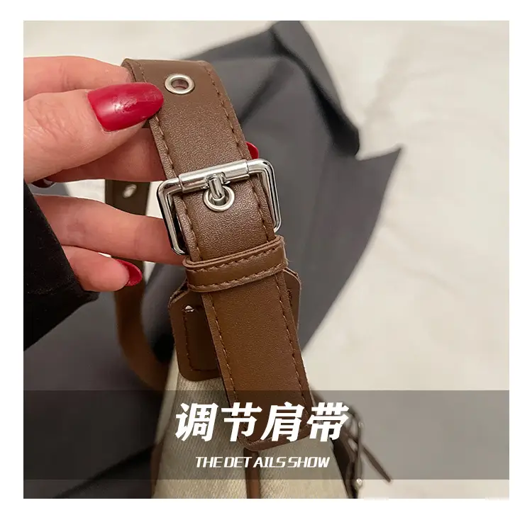 Women Retro Brown Leather Shoulder Bag 2025 — feature 6