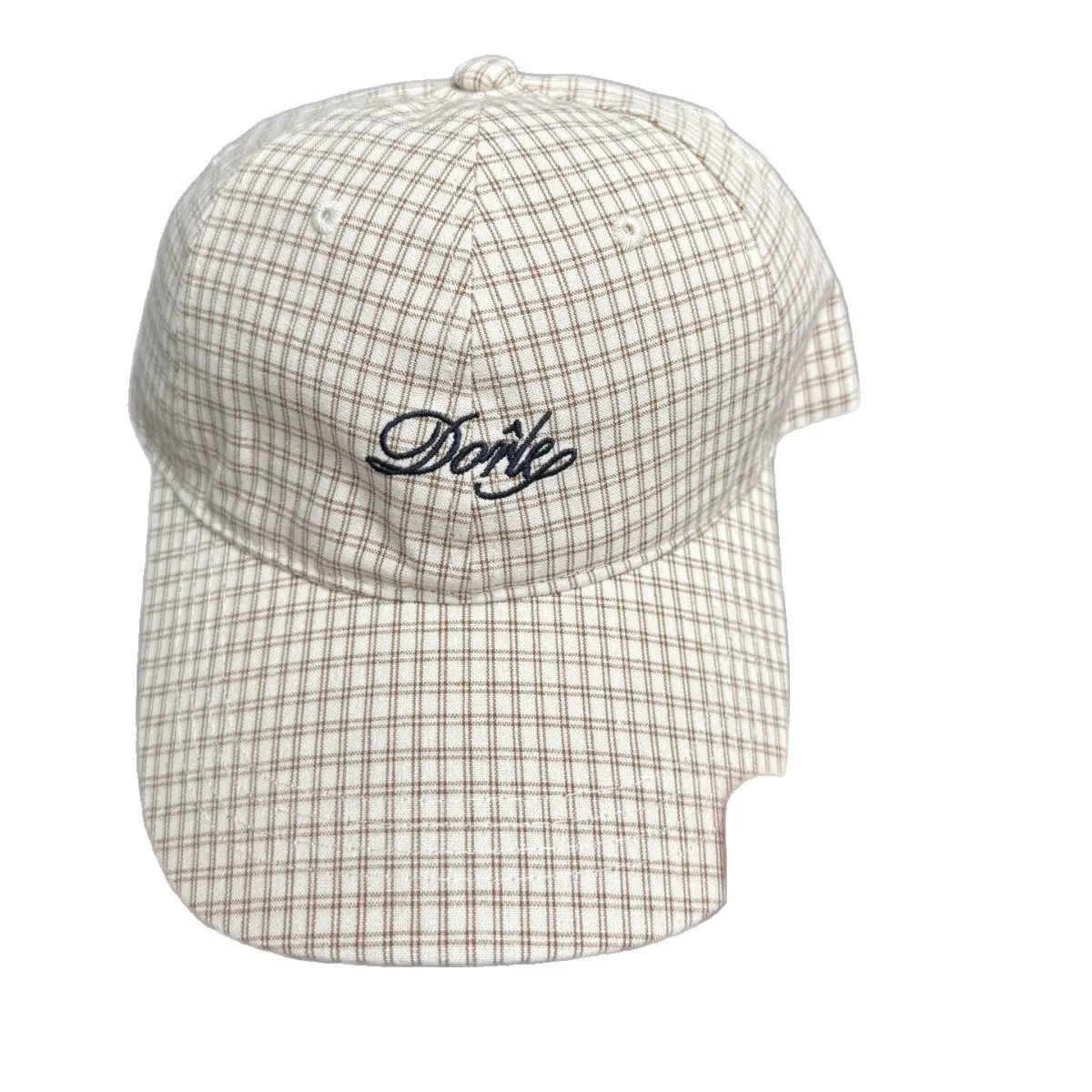 Korean Style Checkered Cap Women Sun Protection - Image 9