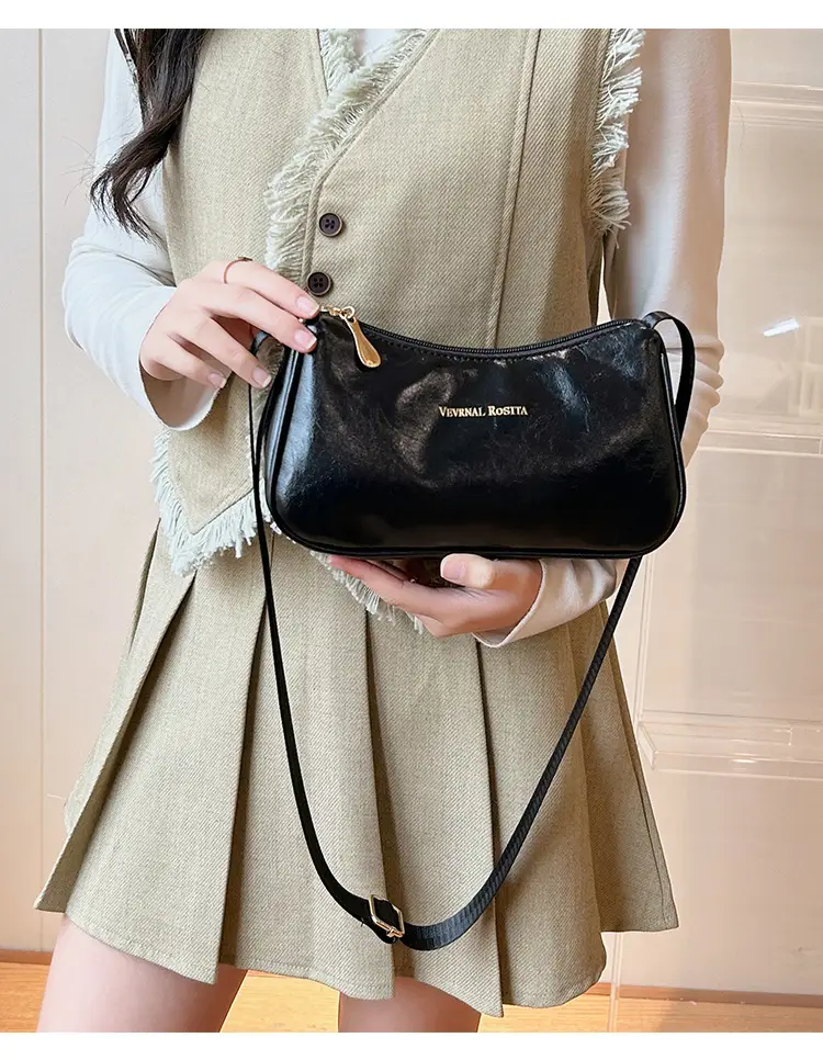 Vintage Underarm Bag 2025 European American Shoulder — feature 15