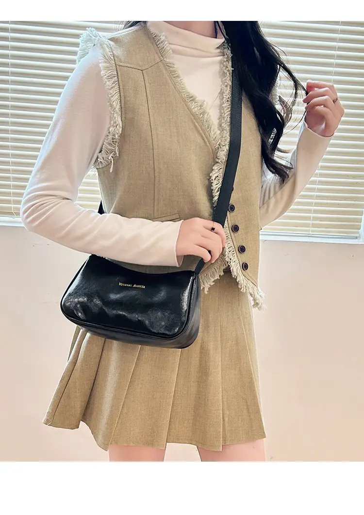 Vintage Underarm Bag 2025 European American Shoulder — feature 6