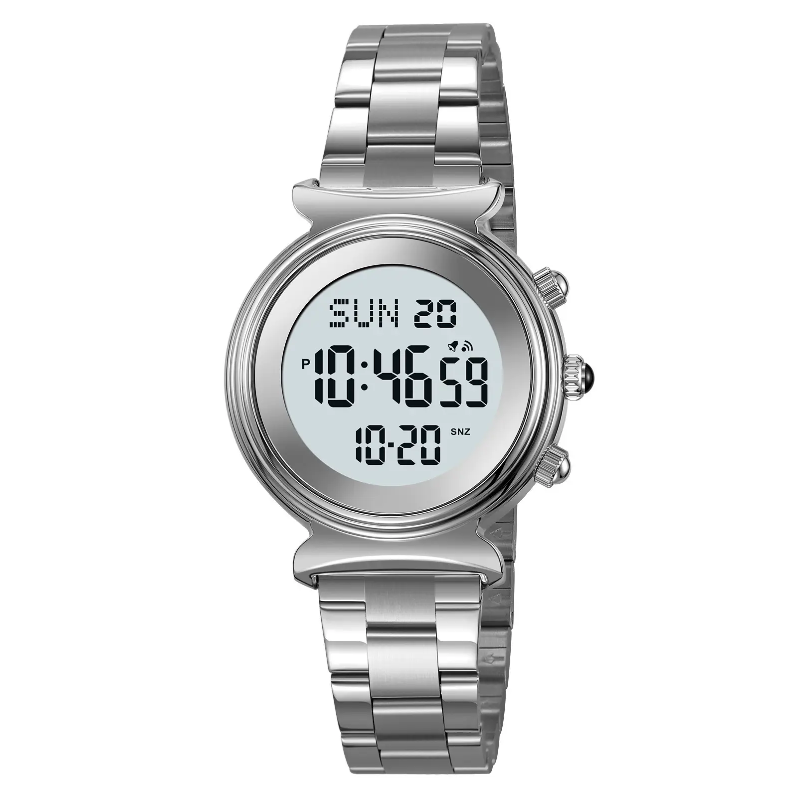 Gold Digital Women's Wristwatch with 180 Display - Image 3