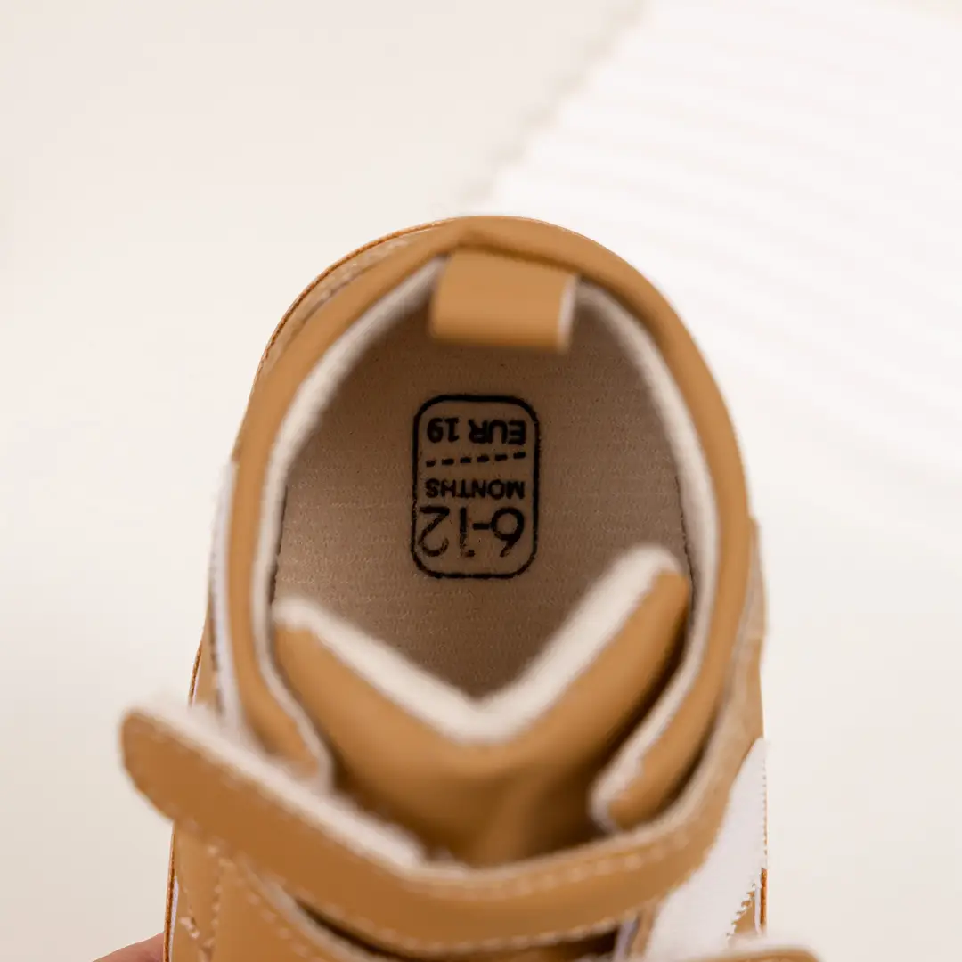 2025 New Baby Boys Casual Shoes High Top Pu Velcro Baby Shoes Cotton Shoes Amazon Wholesale Baby Shoes — feature 6