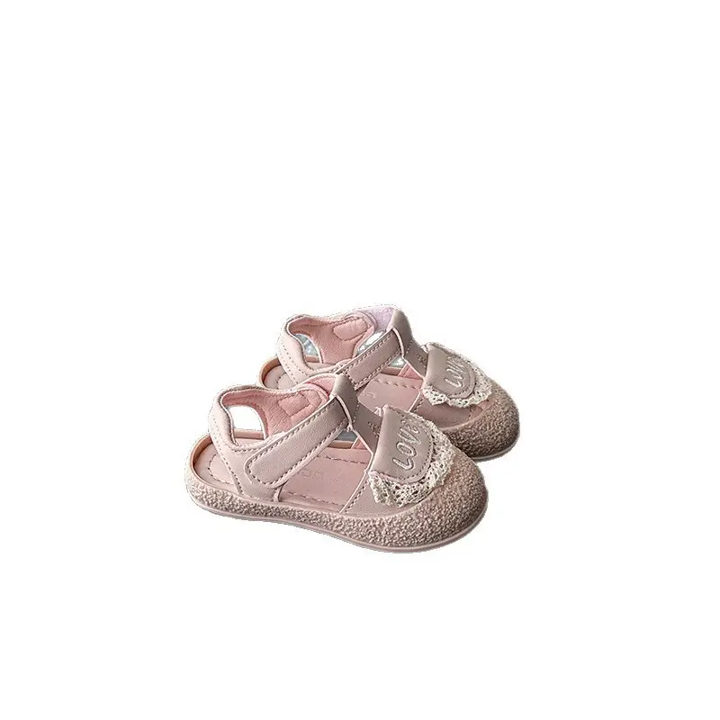 High-value girls sandals baby children's toddler shoes summer new women's baby shoes lace princess shoes children's shoes