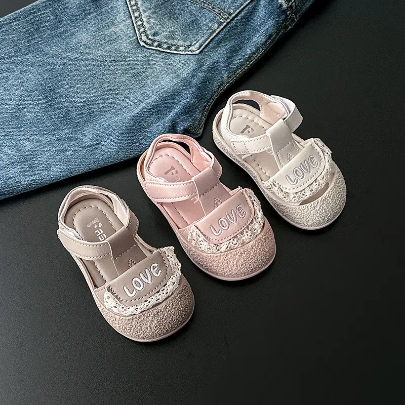 High-value girls sandals baby children's toddler shoes summer new women's baby shoes lace princess shoes children's shoes — feature 11