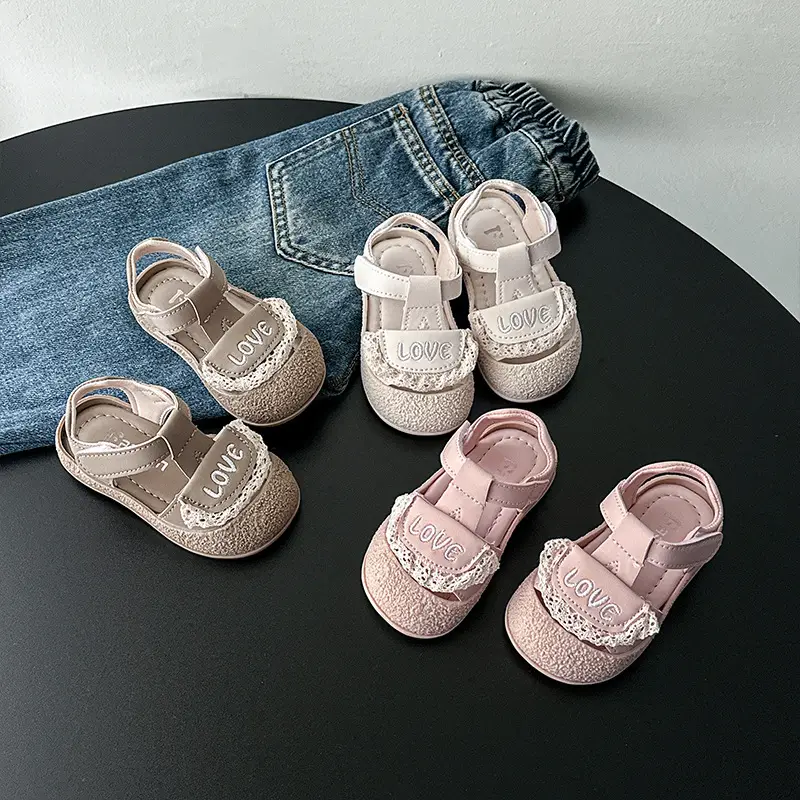 High-value girls sandals baby children's toddler shoes summer new women's baby shoes lace princess shoes children's shoes — feature 2