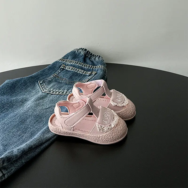 High-value girls sandals baby children's toddler shoes summer new women's baby shoes lace princess shoes children's shoes — feature 5