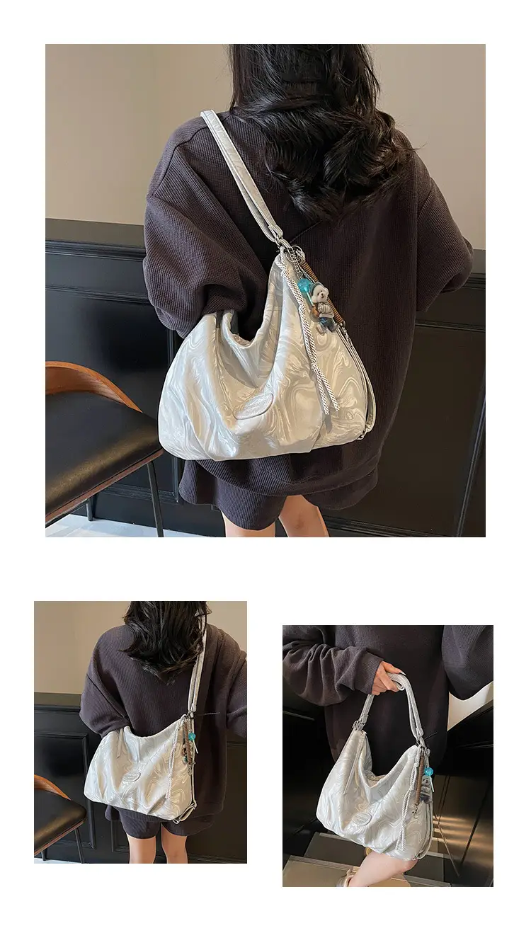 Women's Large Capacity Korean Style Shoulder Bag 2026 — feature 11