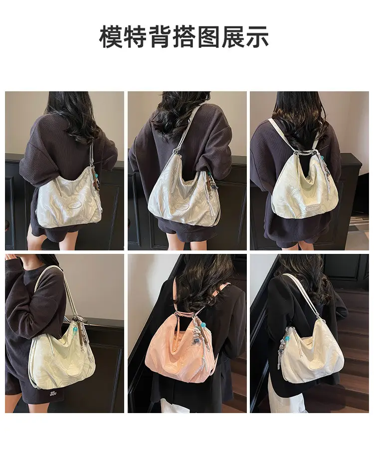 Women's Large Capacity Korean Style Shoulder Bag 2026 — feature 3