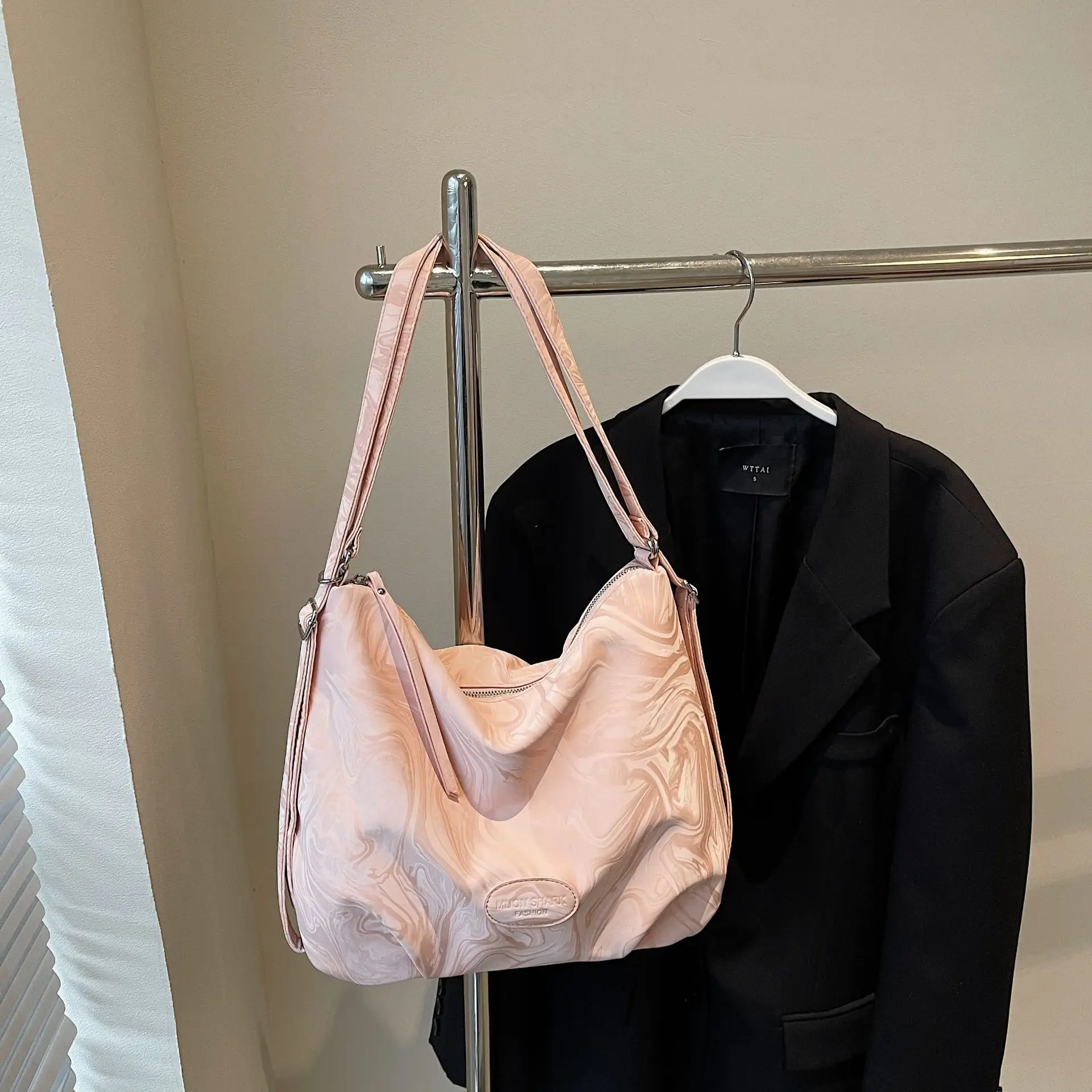 Women's Large Capacity Korean Style Shoulder Bag 2026 - Image 5