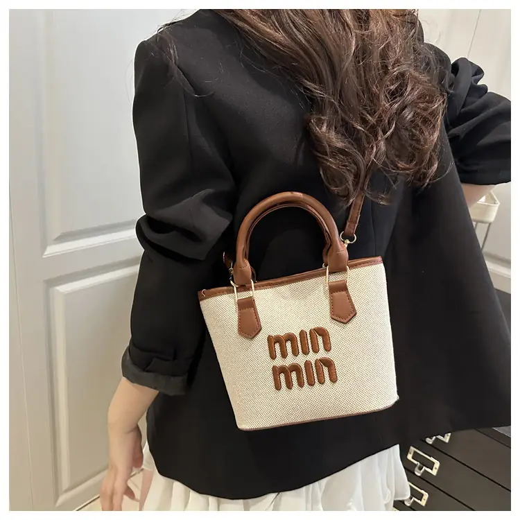 Nine Min Waterproof Crossbody Bag Black White — feature 22