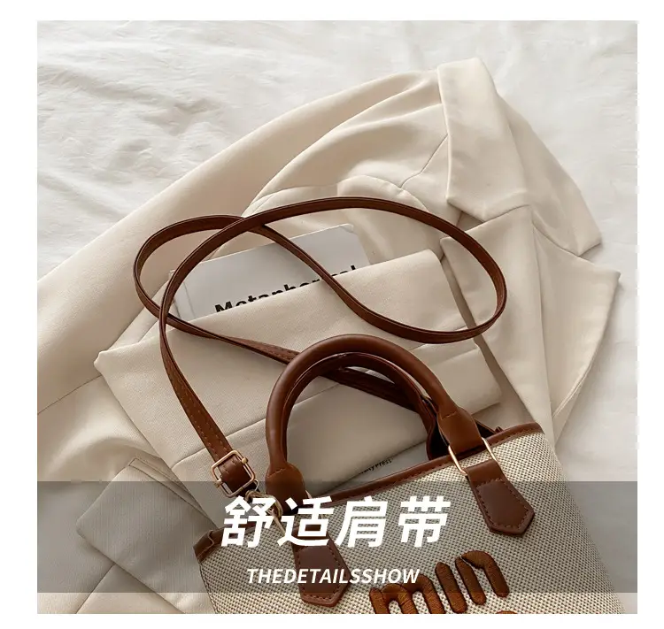 Nine Min Waterproof Crossbody Bag Black White — feature 5