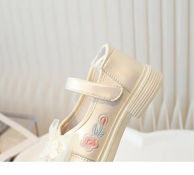 Girls Pink Bow Lace Baby Shoes Spring Summer — feature 18