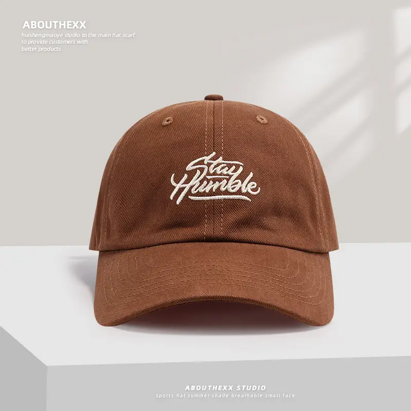 Women's American Retro Letter Sun Hat with Face Cover — feature 5