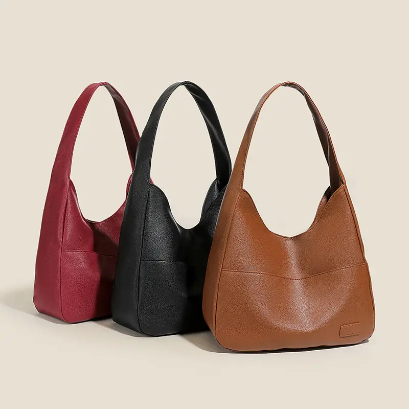 Women's Large Capacity Retro Brown Tote Bag - Image 10