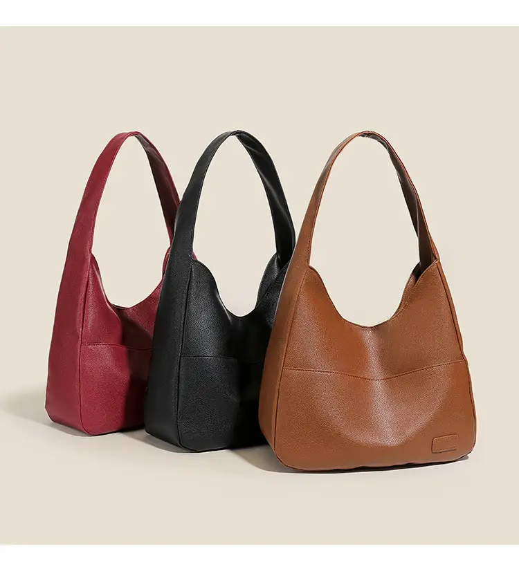Women's Large Capacity Retro Brown Tote Bag — feature 11