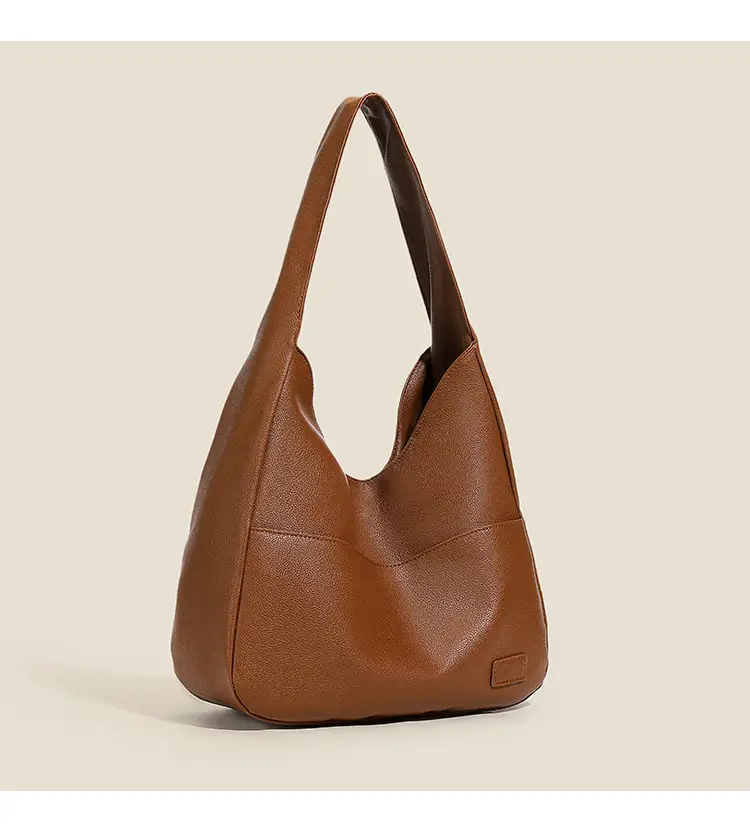 Women's Large Capacity Retro Brown Tote Bag — feature 13