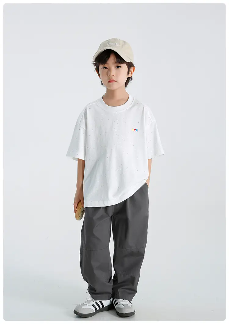 Haima Boys Short Sleeve T-Shirt Light Blue 2026 — feature 13