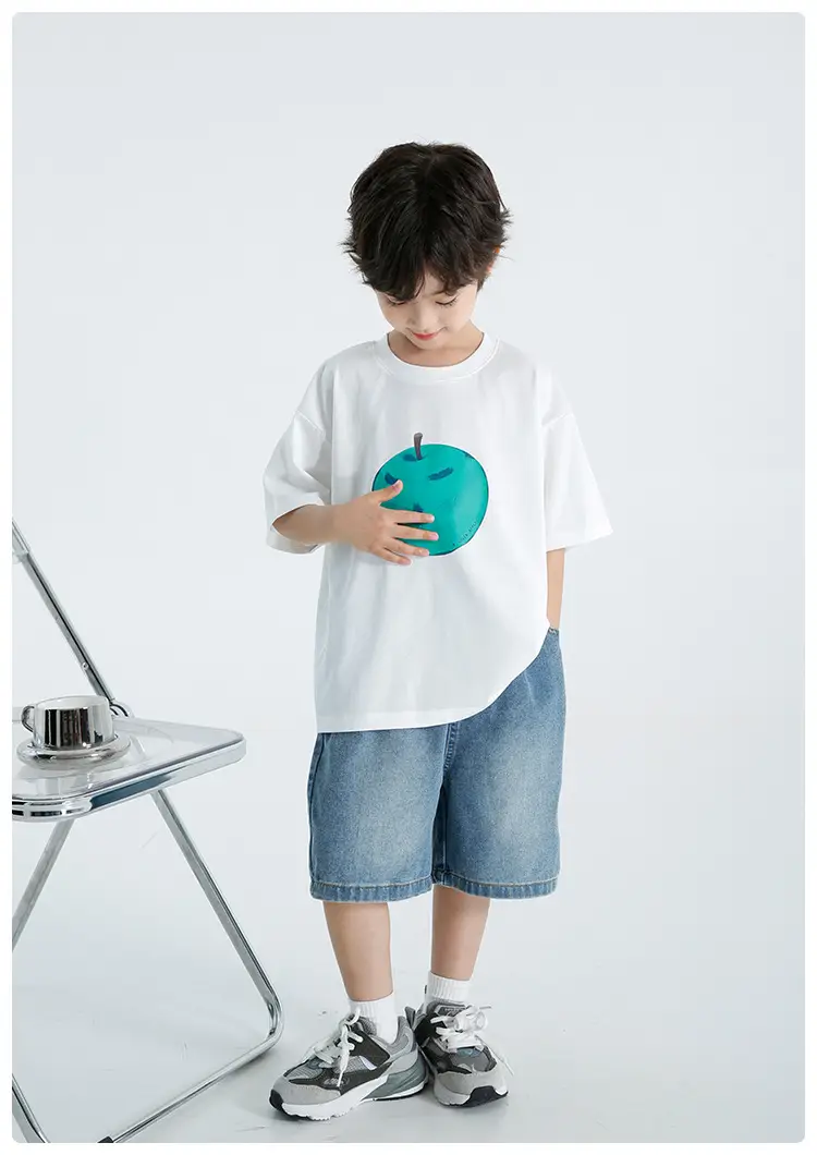 Korean Style Boys T-Shirt Quick Dry Cool Sleeve — feature 13