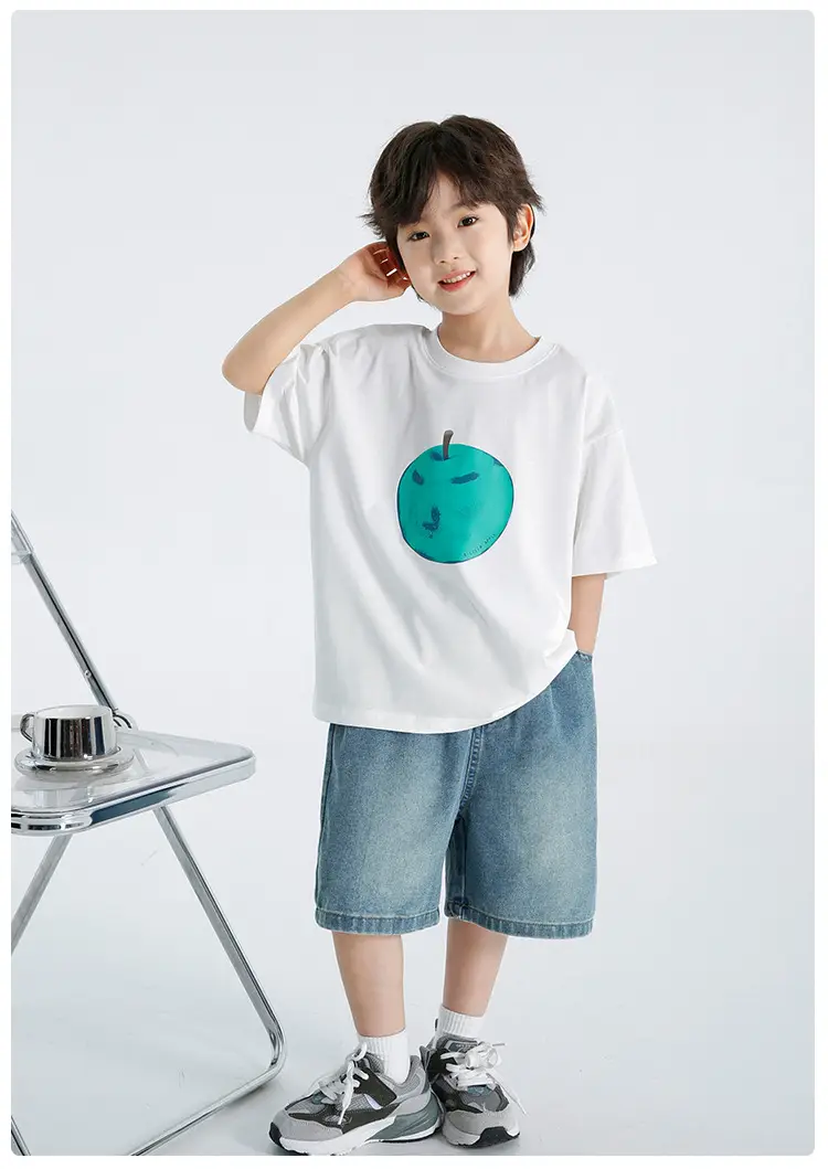 Korean Style Boys T-Shirt Quick Dry Cool Sleeve — feature 14