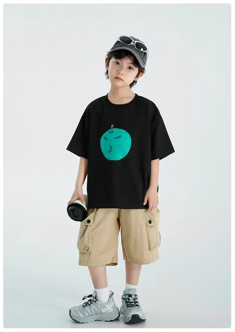 Korean Style Boys T-Shirt Quick Dry Cool Sleeve — feature 15