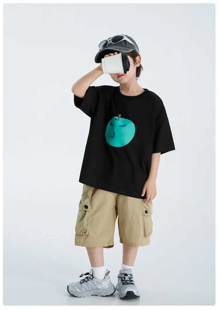 Korean Style Boys T-Shirt Quick Dry Cool Sleeve — feature 16