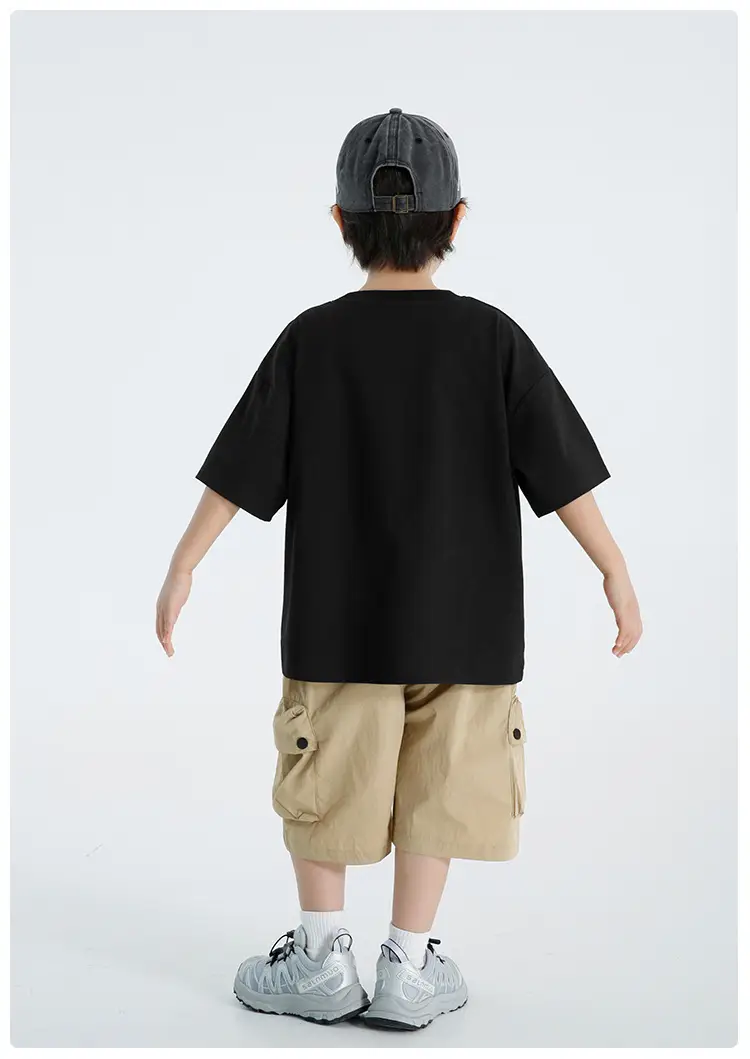 Korean Style Boys T-Shirt Quick Dry Cool Sleeve — feature 17