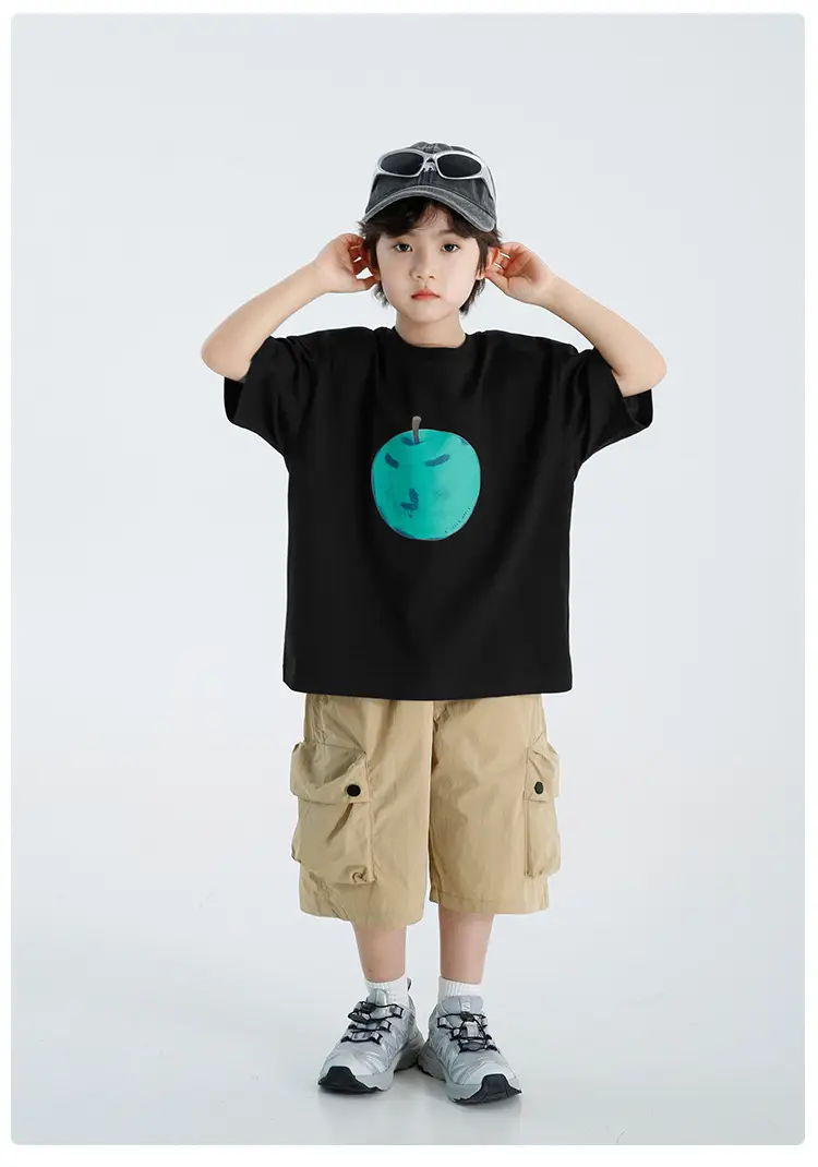 Korean Style Boys T-Shirt Quick Dry Cool Sleeve — feature 18