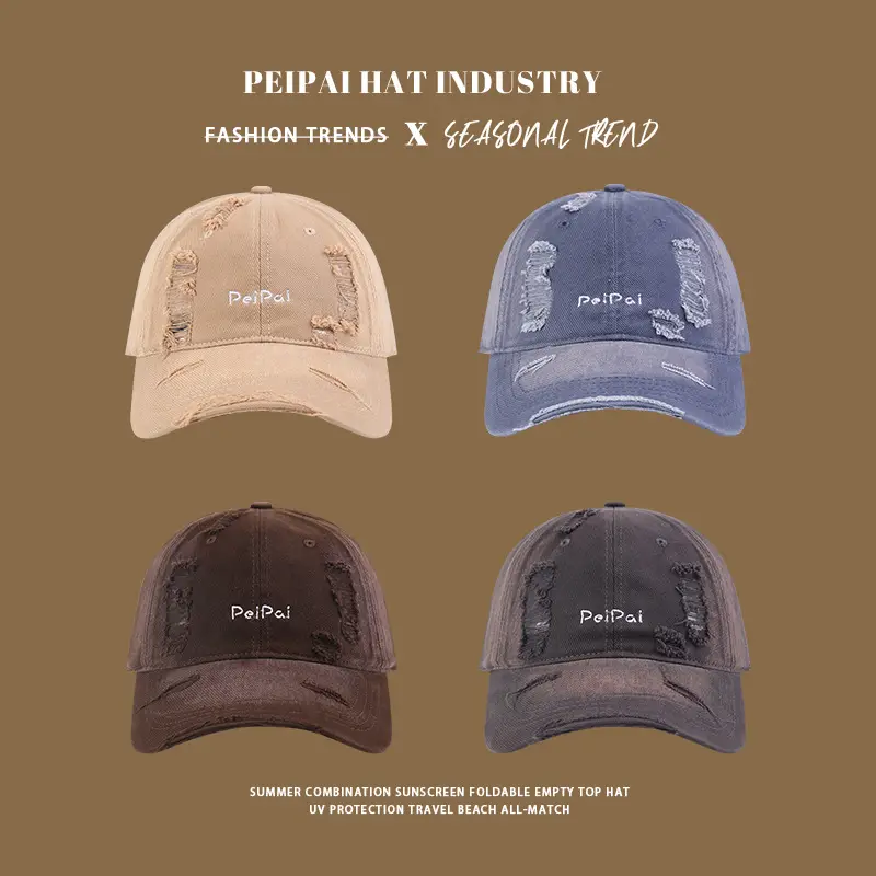 Rothly Hole Sunscreen Hat for Men Summer Casual All-match — feature 3