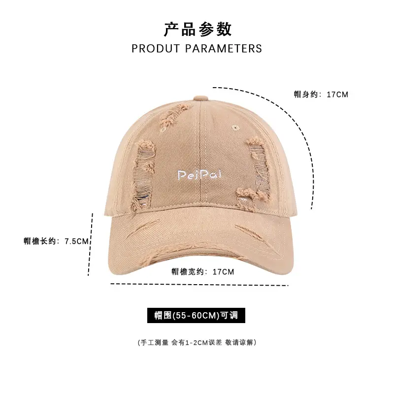 Rothly Hole Sunscreen Hat for Men Summer Casual All-match — feature 4