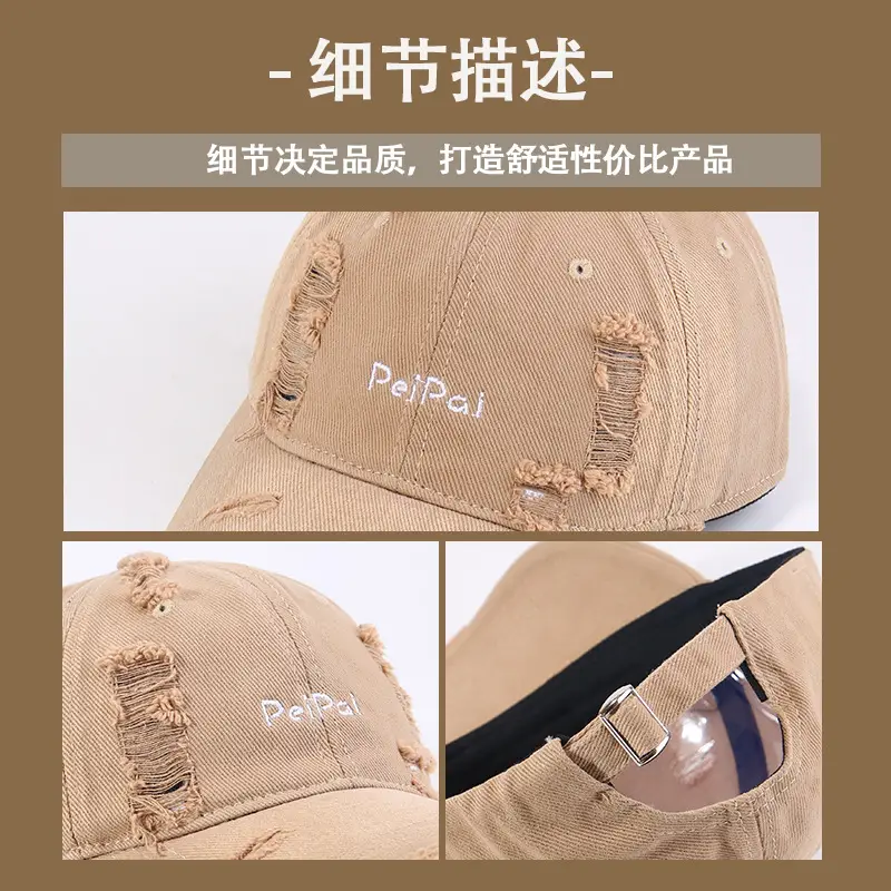Rothly Hole Sunscreen Hat for Men Summer Casual All-match — feature 9