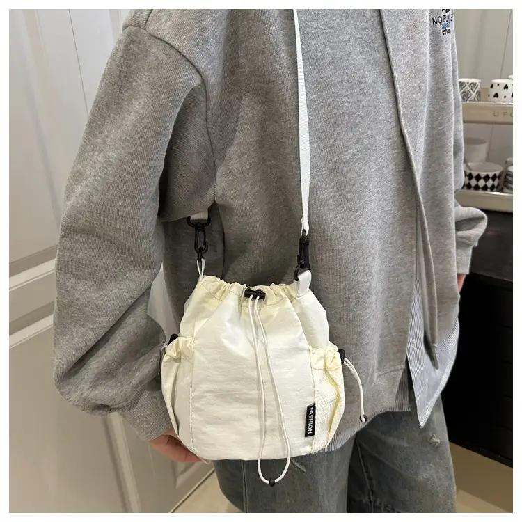 Black Textured Crossbody Bag for Women — feature 16