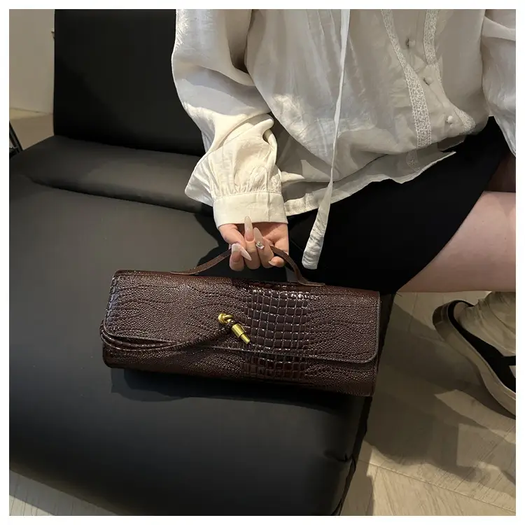 White Embossed Crossbody Bag for Women 2025 Summer — feature 10