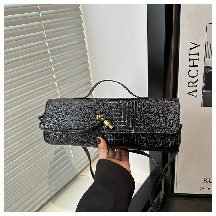 White Embossed Crossbody Bag for Women 2025 Summer — feature 21