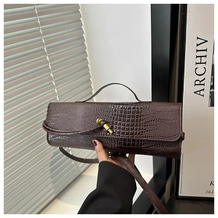 White Embossed Crossbody Bag for Women 2025 Summer — feature 22