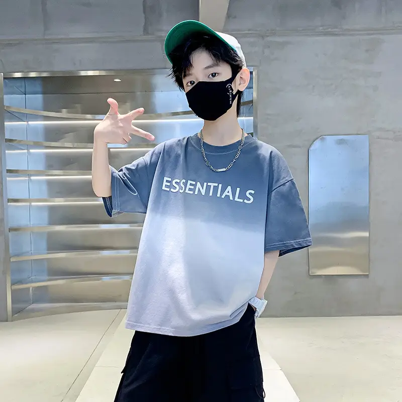 2025 Kids T-Shirt Set Pure Cotton Summer Boys Cool Shades - Image 10