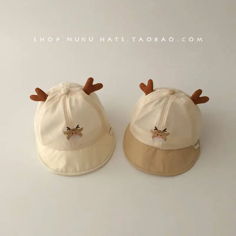 Baby Cap with Cow Print Travel Sun Hat — feature 10