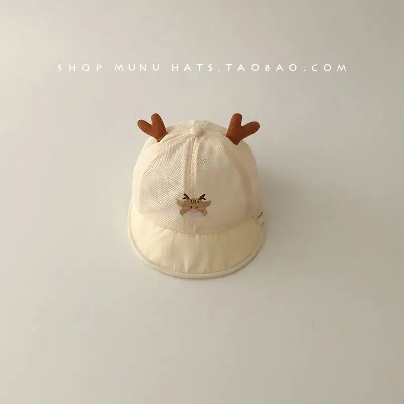 Baby Cap with Cow Print Travel Sun Hat — feature 13