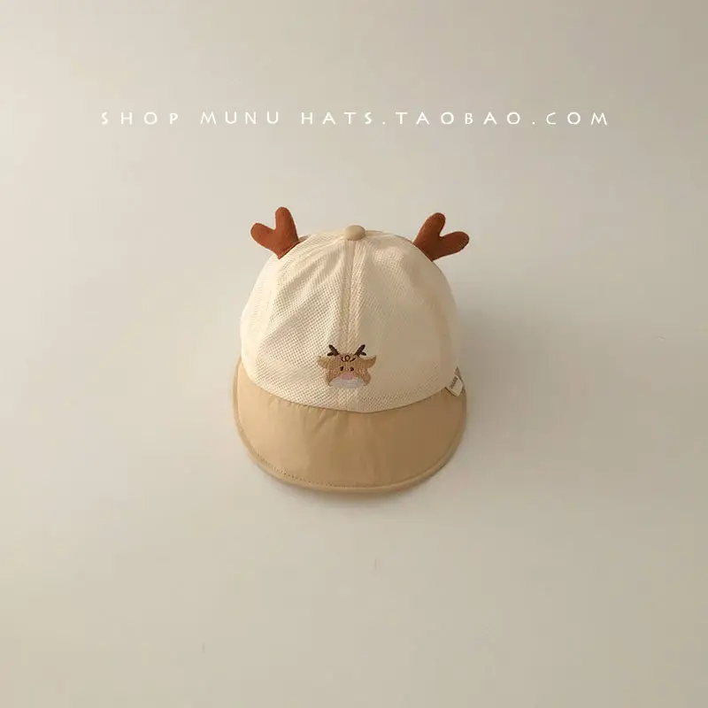 Baby Cap with Cow Print Travel Sun Hat — feature 14