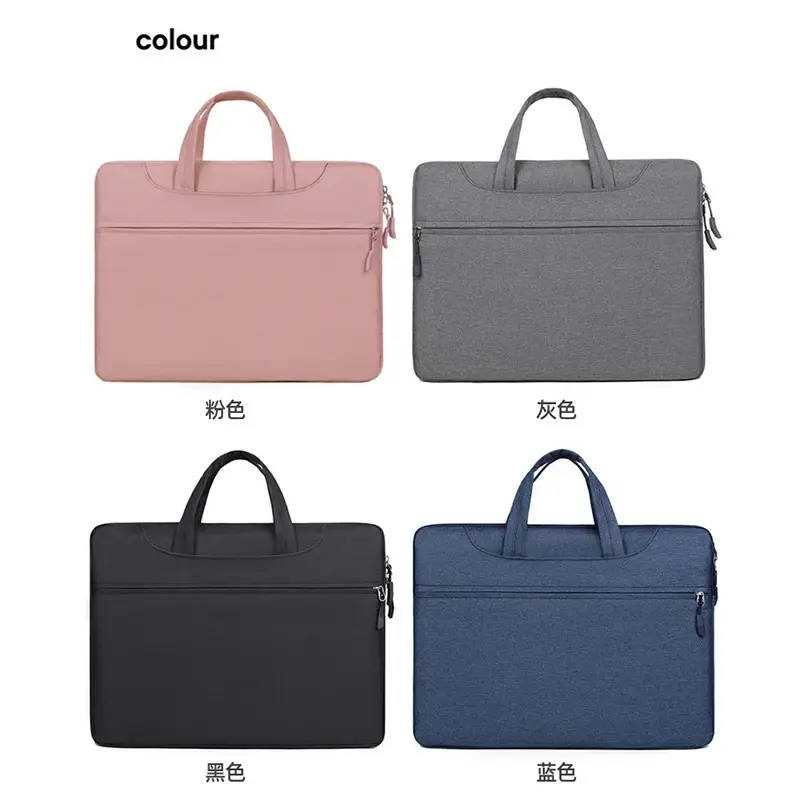 Waterproof Business Laptop Bag Pink Shoulder Crossbody - Image 7