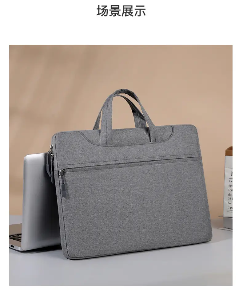 Waterproof Business Laptop Bag Pink Shoulder Crossbody — feature 13