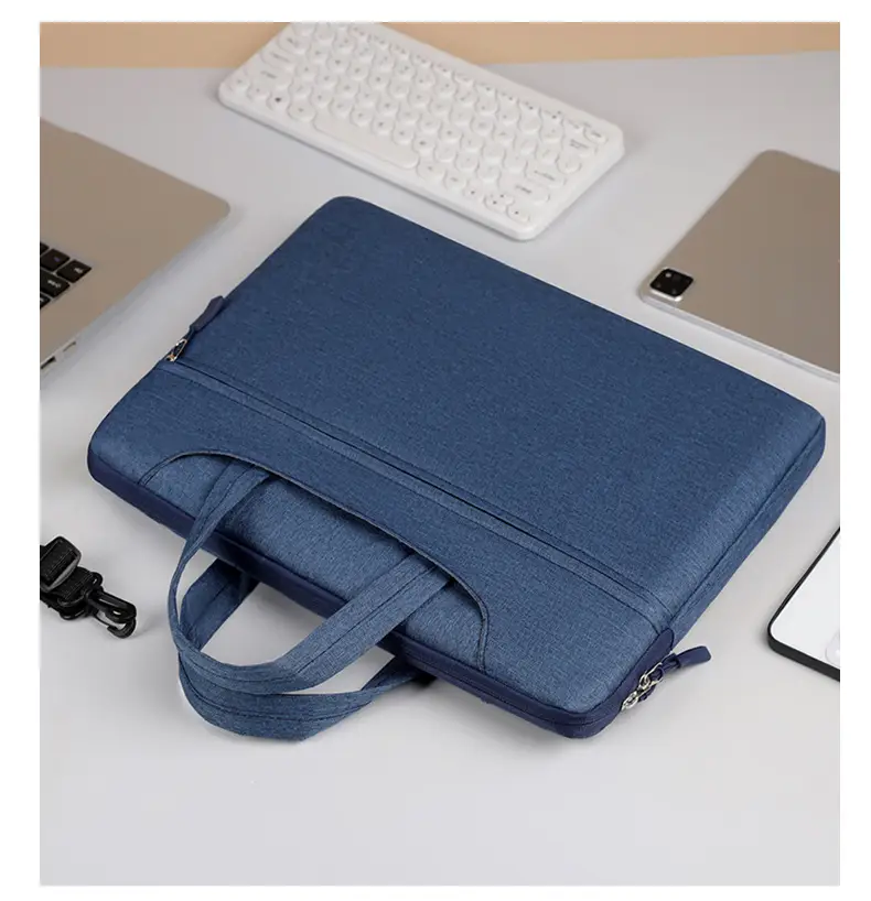 Waterproof Business Laptop Bag Pink Shoulder Crossbody — feature 17