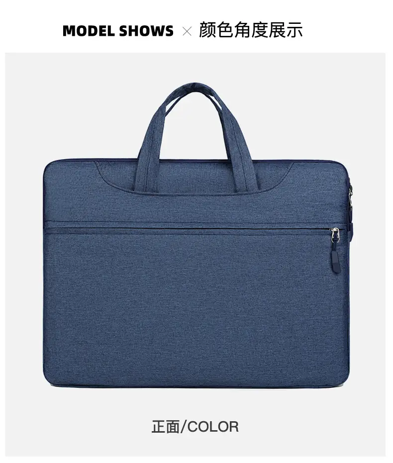 Waterproof Business Laptop Bag Pink Shoulder Crossbody — feature 26