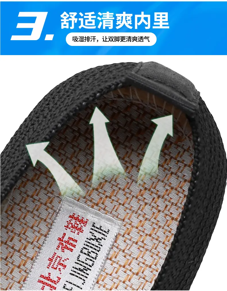Summer Old Beijing Cloth Shoes Women's Mesh Shoes Breathable Flat Heeled Soft Sole Non-slip Hollow-out Middle-aged and Elderly Mother Shoes Comfortable Sandals — feature 6