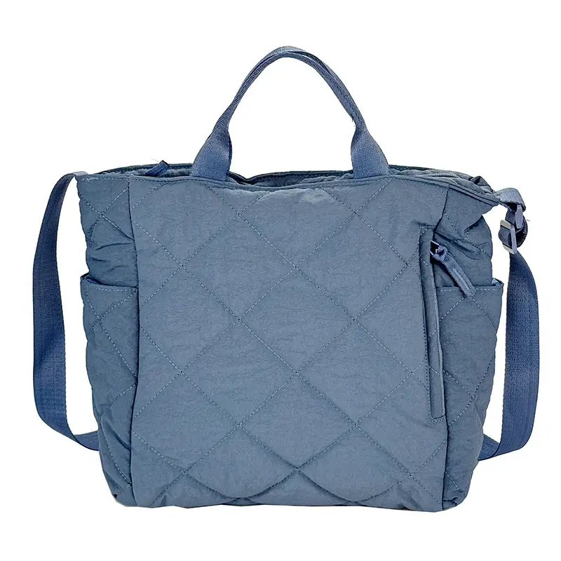 New Autumn Cotton Quilted Tote Bags Multi Color - Image 4
