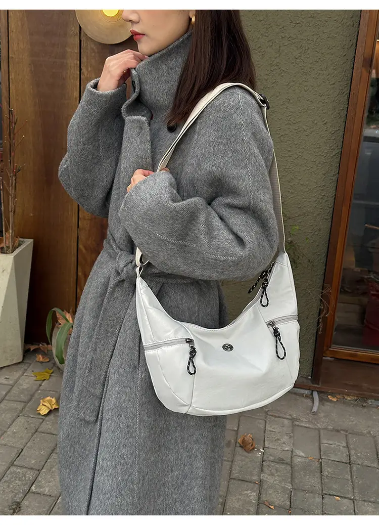 Korean Style Crossbody Bag Women 2025 Summer Beige — feature 13